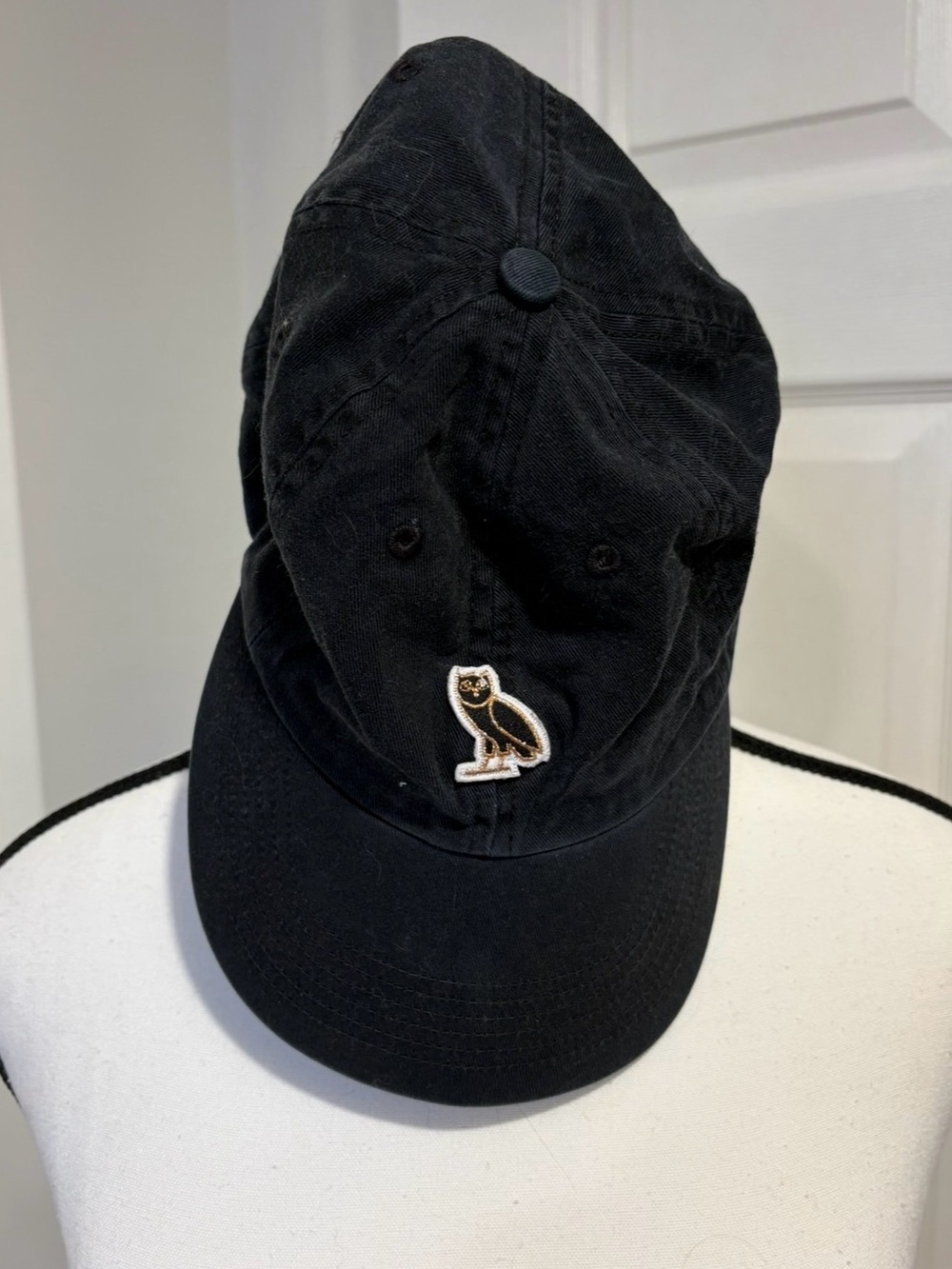OVO October’s Very Own Black Owl Dad Hat Cap